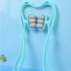 af7c1395-82c1-479f-9312-959f79d33f6a.jpg Multifunctional Manual Six-wheel Neck Massager Massage Relieve Roller Massage Tool