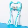 c5ed27dc-ca76-462b-b251-a6855074de68.jpg Multifunctional Manual Six-wheel Neck Massager Massage Relieve Roller Massage Tool