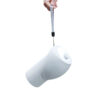 Spot dog outdoor water bottle portable large-capacity water Cup wholesale pet silicone foldable drinking water bottle